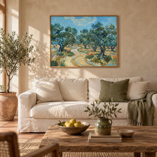 Olivenbäume Kunst