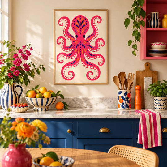 Pink Octopus