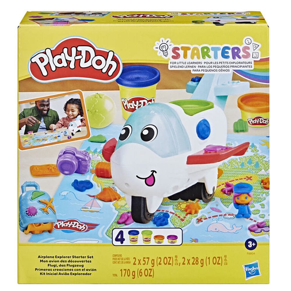 Play-Doh - Ensemble de départ avion explorateur PASSE-TEMPS - Jouets