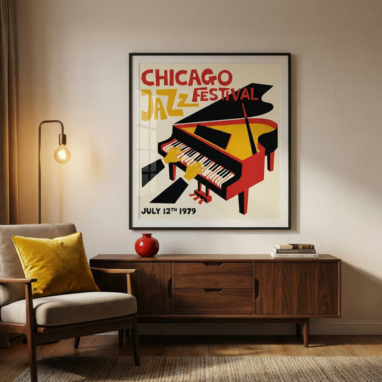 Affiche de jazz de Chicago