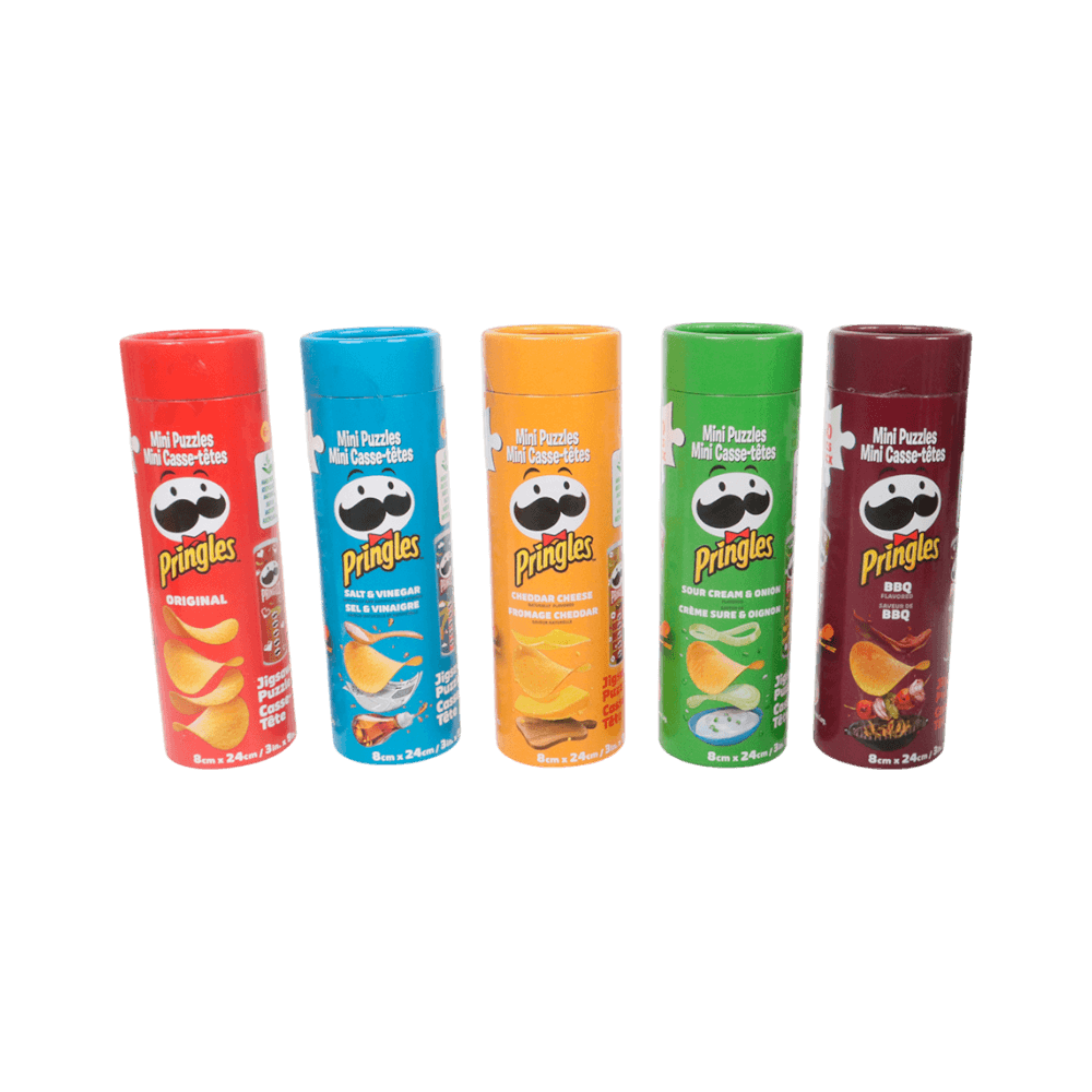 Pringles - Crème sûre et oignons | Sour Cream and Onions (Mini puzzle 50 pcs) CASSE-TÊTE - 50 - 99 morceaux