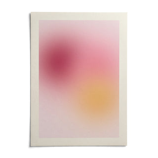 Raspberry Print, shown as an unframed paper print on a plain white background