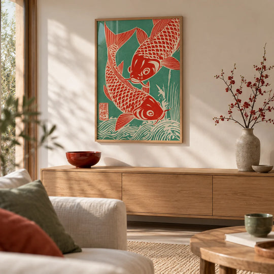 Koi Serenity Poster