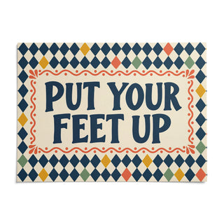 Relaxing Wall Art, shown as an unframed paper print on a plain white background