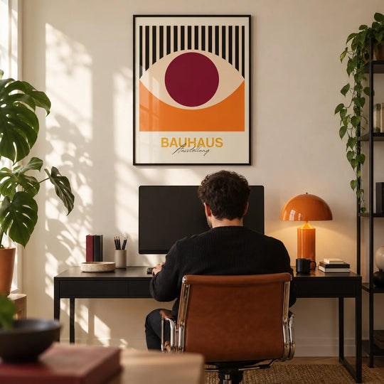 Retro Eye Print