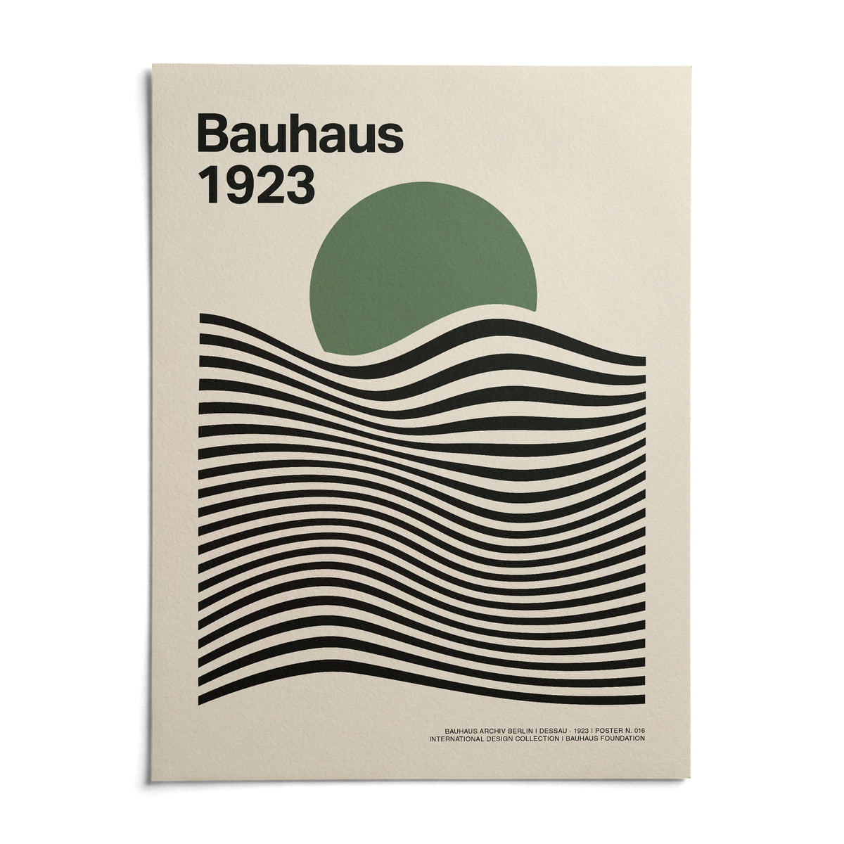 Sage Green Print, shown as an unframed paper print on a plain white background