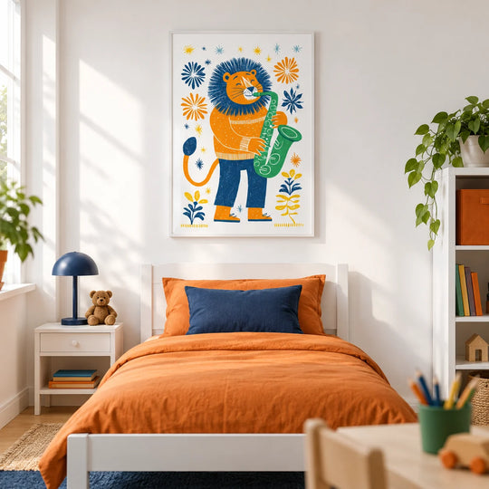 Saxophone Lion