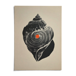 Shankha Art Print, shown as an unframed paper print on a plain white background