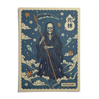 Shinigami Art, shown as an unframed paper print on a plain white background