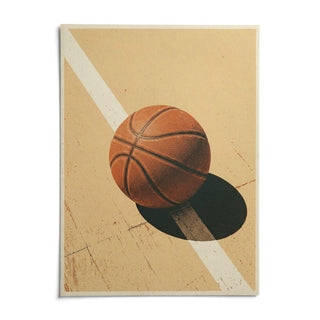 Sports Wall Art, shown as an unframed paper print on a plain white background