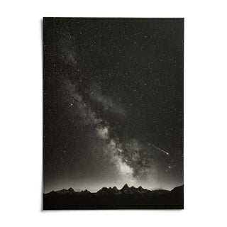 Starry Night Poster, shown as an unframed paper print on a plain white background