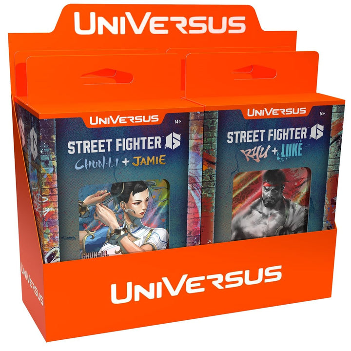Street Fighter Series Decks JEUX - Jeux de cartes