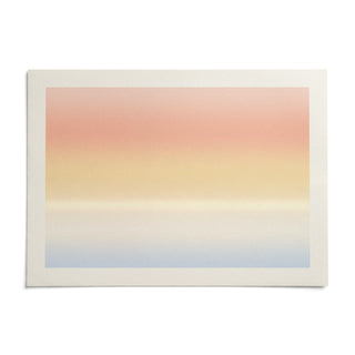 Sunrise Wall Art, shown as an unframed paper print on a plain white background