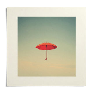 Surreal Wall Art, shown as an unframed paper print on a plain white background