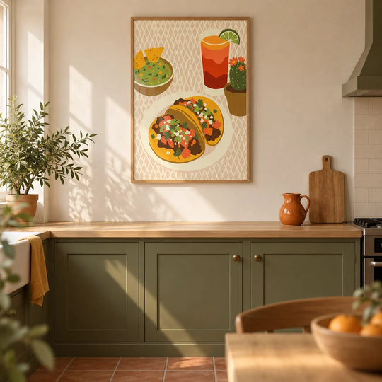 Tacos Art Print