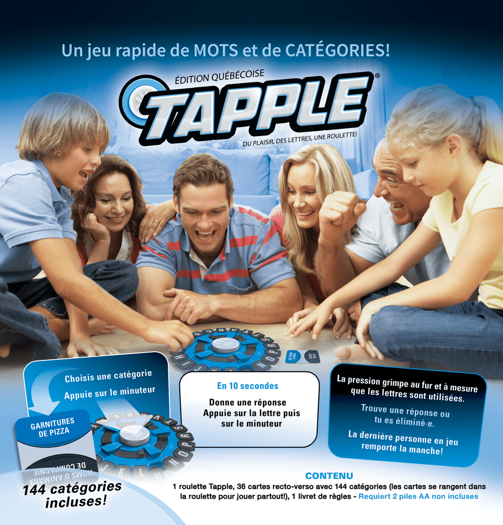 Tapple - Édition Québécoise - FR JEUX - Ambiance-Party