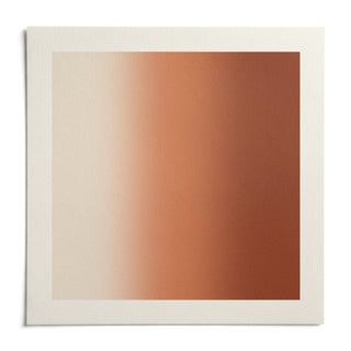 Terracotta Wall Art, shown as an unframed paper print on a plain white background