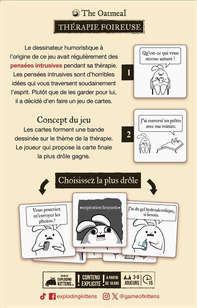 Therapie Foireuse (FR) JEUX - Ambiance-Party