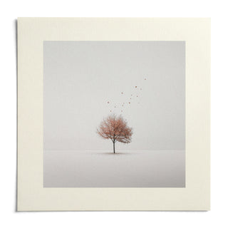 Tree Wall Art, shown as an unframed paper print on a plain white background