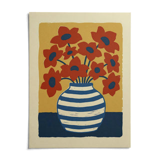 Vase Poster, shown as an unframed paper print on a plain white background