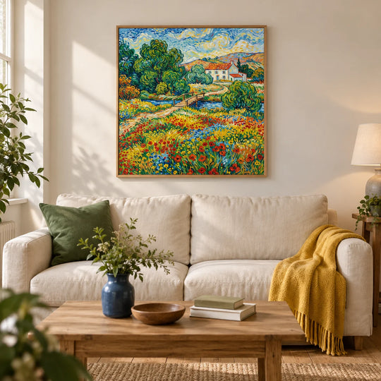 Vibrant Landscape Art