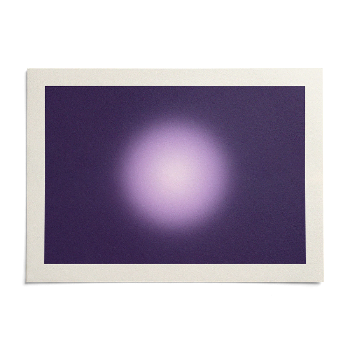 Violet Print, shown as an unframed paper print on a plain white background