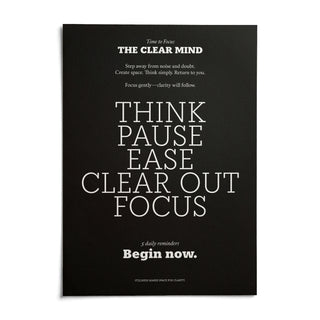 Wall Art Quotes for Home, shown as an unframed paper print on a plain white background