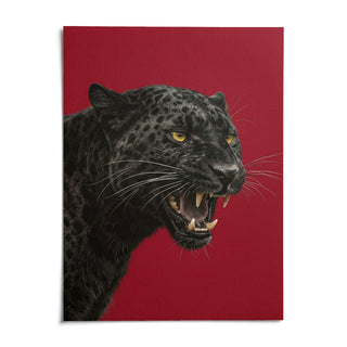 Wildlife Wall Art, shown as an unframed paper print on a plain white background
