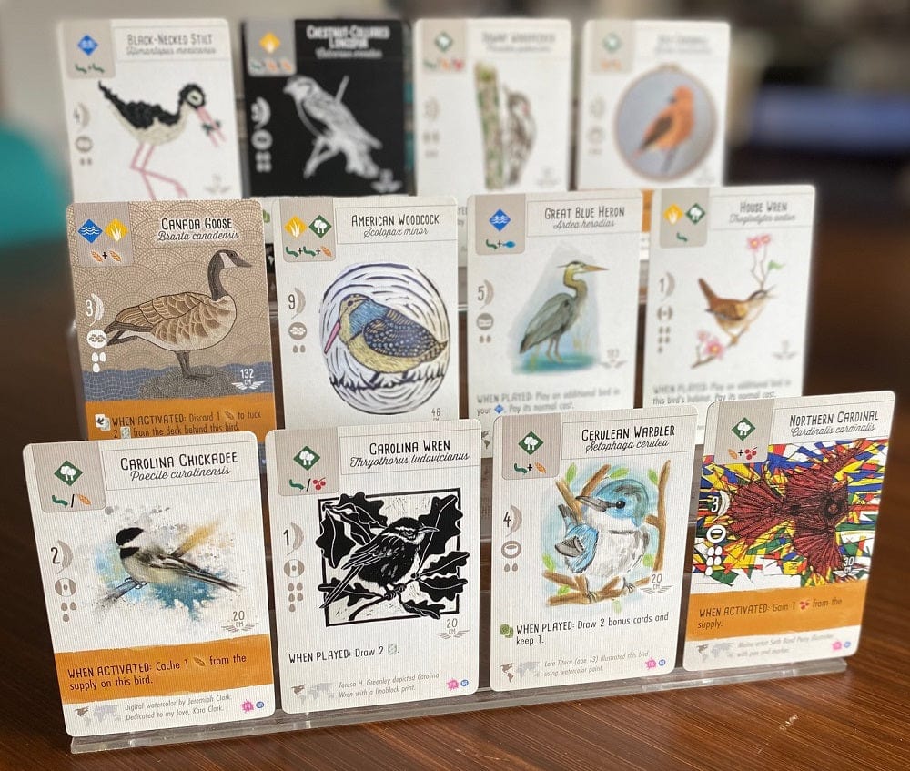 Wingspan: Fan Art Cards (EN) JEUX - Stratégie - Stratégie léger