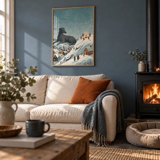 Evening Winter Print