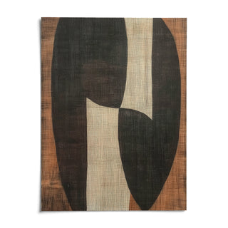 Zen Wall Art, shown as an unframed paper print on a plain white background