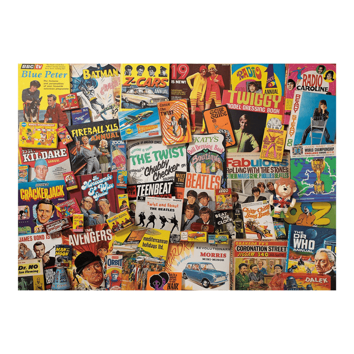 Puzzle 40XL: Spirit of 60s CASSE-TÊTE - 25-49 morceaux