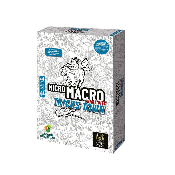 MicroMacro : Crime City 3 - Tricks town (FR) JEUX - Détective &amp; évasion