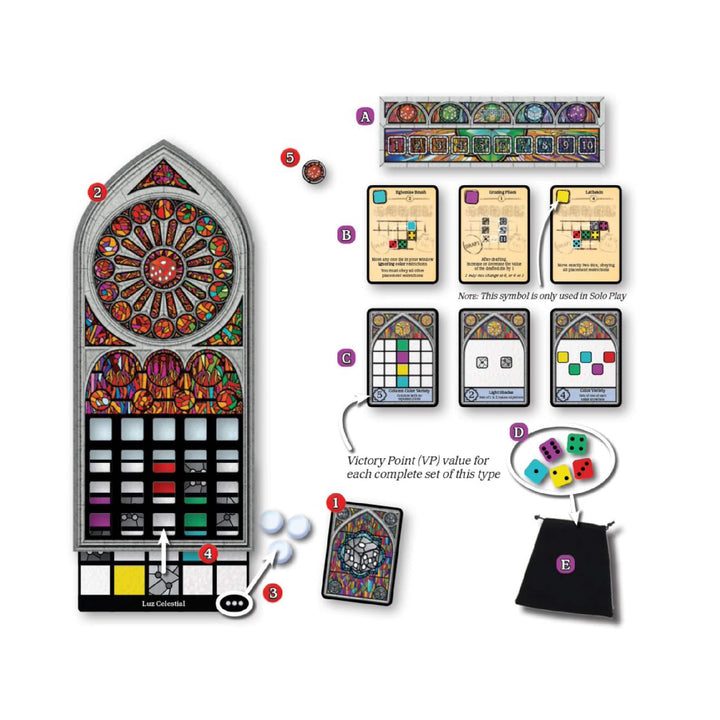Sagrada (EN) JEUX - Stratégie - Stratégie léger