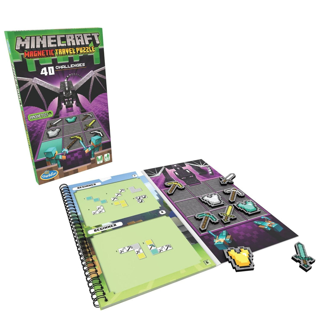 Minecraft Magnetic Travel Puzzle (EN) JEUX - Solo