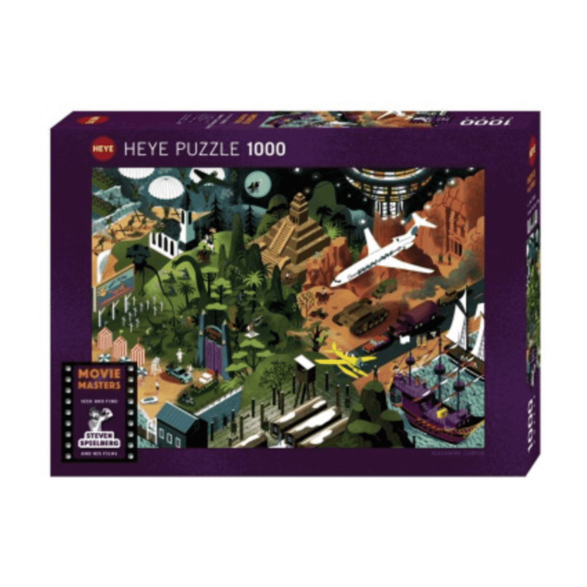 Puzzle 1000: Movie Masters - Steven Spielberg Films CASSE-TÊTE - 1000 morceaux